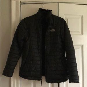 Girls North Face Reversible Jacket
